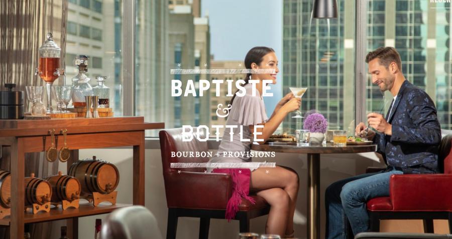 De website van de Baptiste Bottle's website