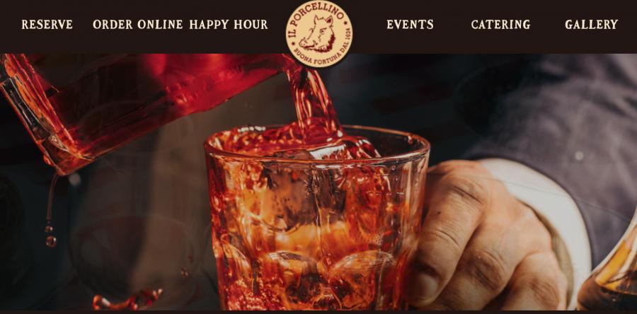 The Il Porcellino's website