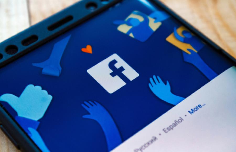 The Facebook app shown on a mobile device 