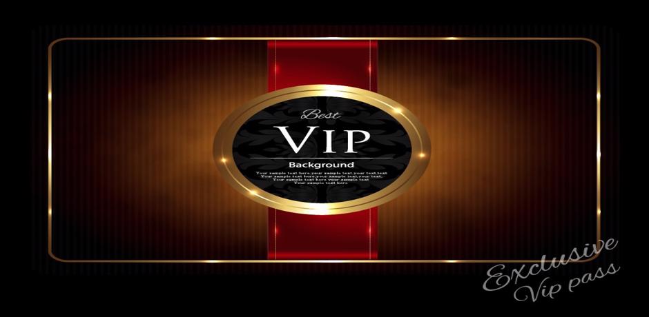 A VIP casino club card