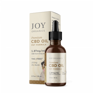 image of joy organics cbd bottle