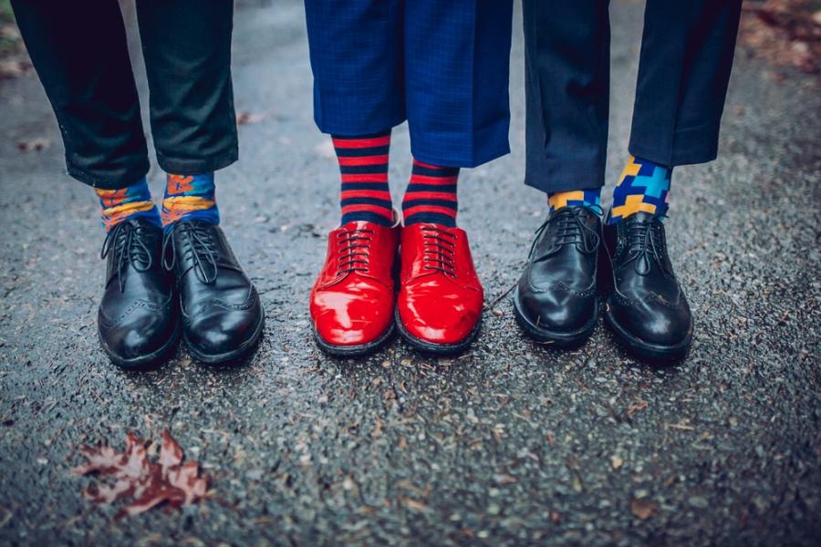 ManSocks Mens socks Fashion Wedding Footwear Fathers day Gift Style Club Groom 