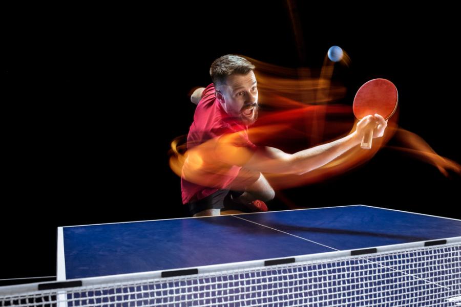 Ping Pong Tabñe In Dining Room