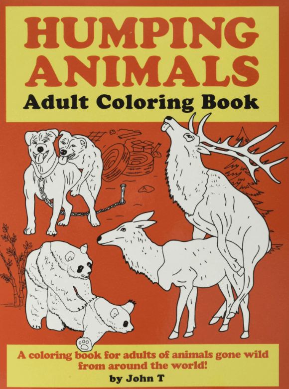 Animals Adult Coloring Book