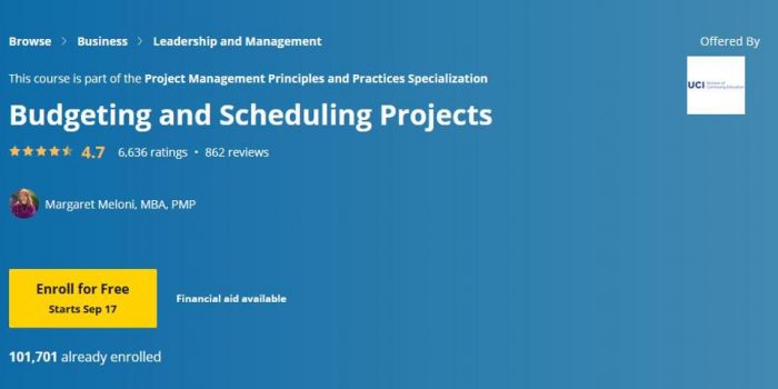 Budgeting and Scheduling Projects