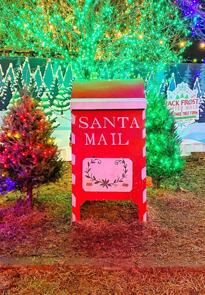 Jack Frost Winter Village Chicago Santa Mail