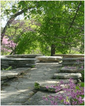 Alfred Caldwell Lily Pool in Lincoln Park