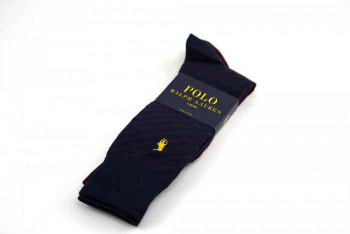 Polo Ralph Lauren Supersoft Flat Knit Socks with Polo Player Embroidery