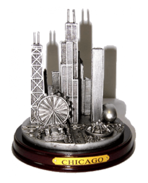 Chicago Paperweight