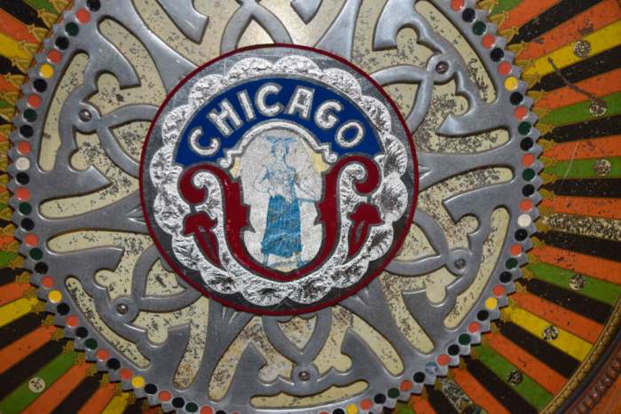 Antique Chicago Slot Machine Details
