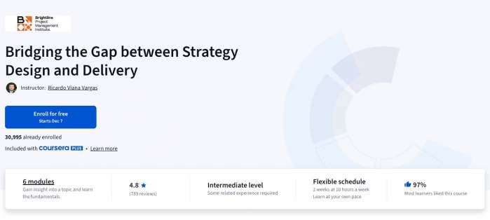 Bridging the Gap between Strategy Design and Delivery Ricardo Viana Vargas Instructor: Ricardo Viana Vargas