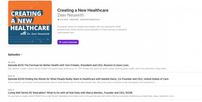 Creating a New Healthcare