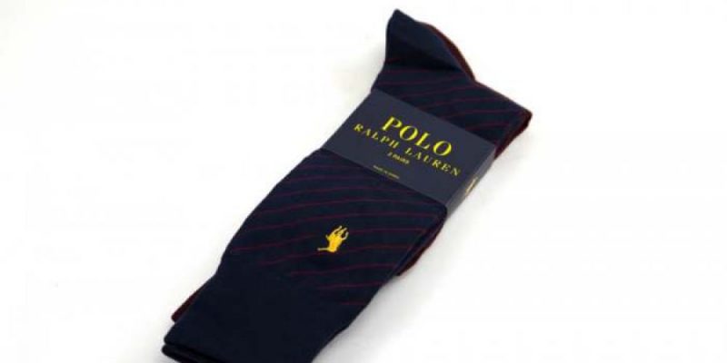 Polo Ralph Lauren Supersoft Flat Knit Socks with Polo Player Embroidery
