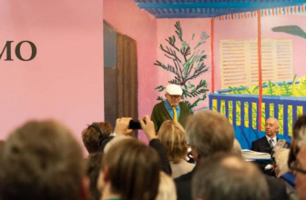 David Hockney’s “The Arrival Of Spring, Normandy, 2020” – starting August 22nd in Chicago